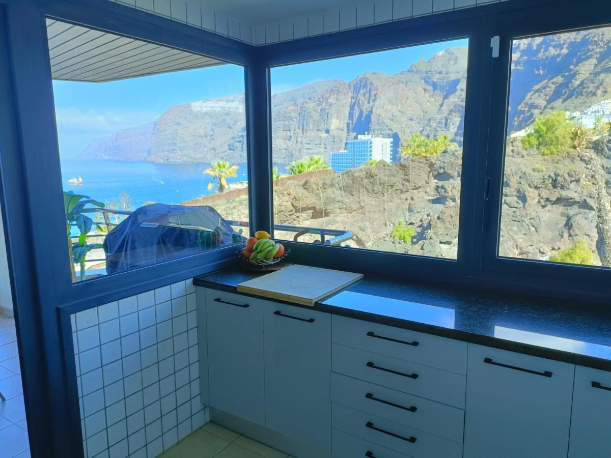 Luxury Los Gigantes Apartment Puerto de Santiago  Luaran gambar
